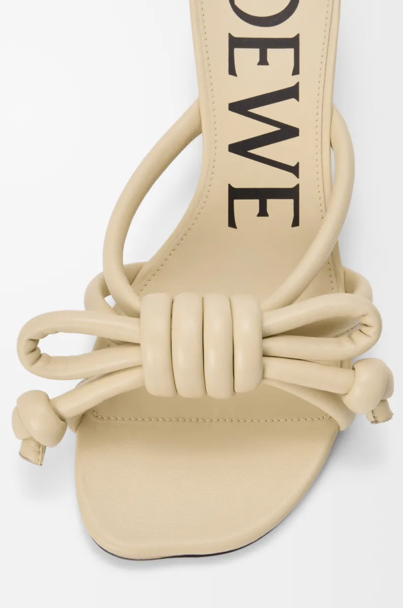 羊皮革 Flamenco Knot 凉鞋