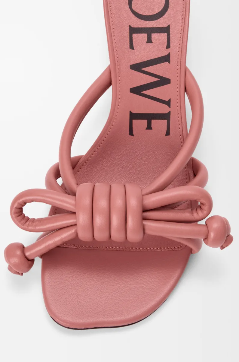 羊皮革 Flamenco Knot 凉鞋