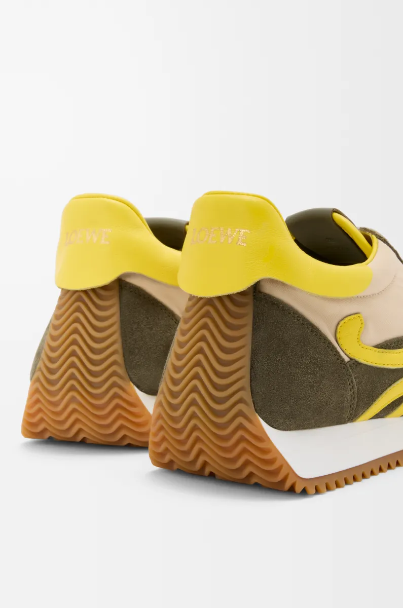 尼龙和绒面革流畅女士运动鞋 2.0