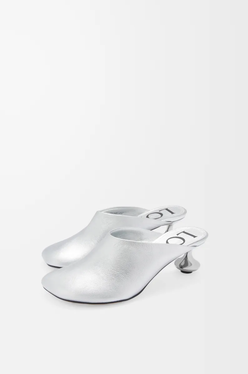 层压羊皮革 Toy 穆勒鞋