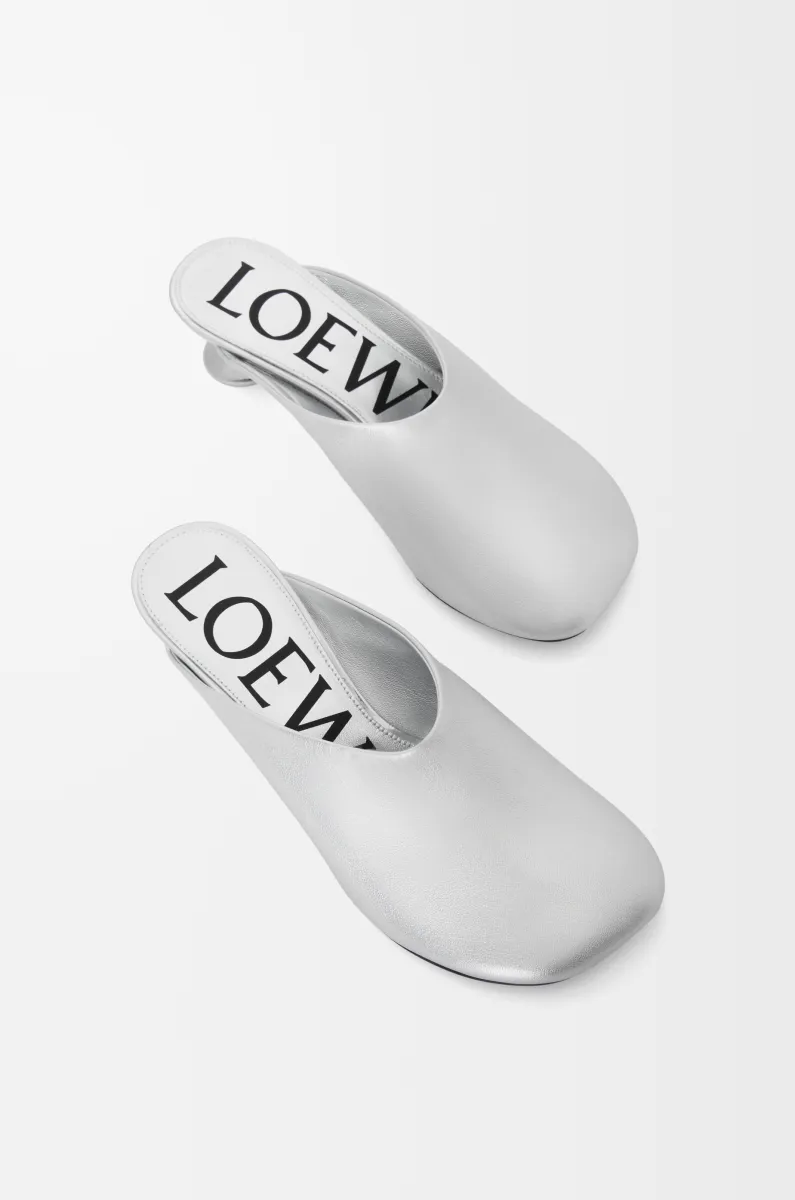 层压羊皮革 Toy 穆勒鞋