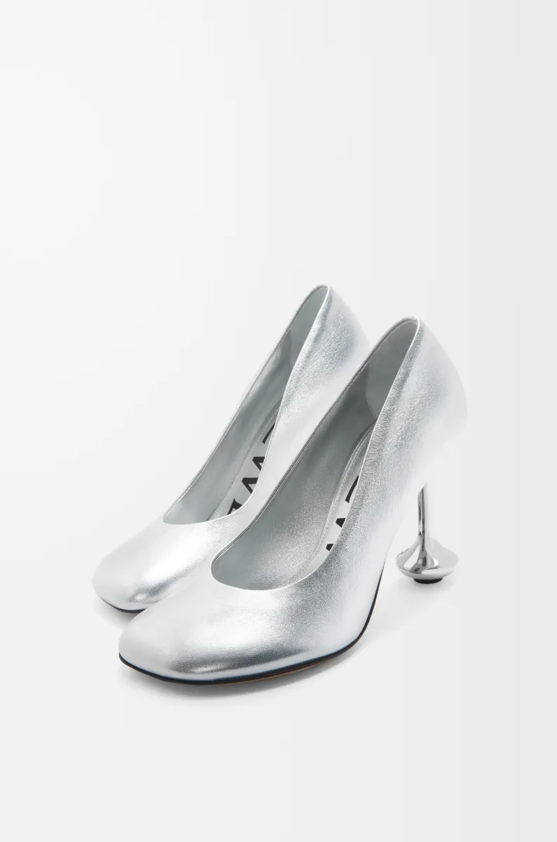 层压羊皮革 Toy 高跟鞋