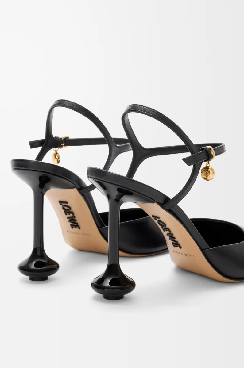 羊皮革 Toy 踝带高跟鞋