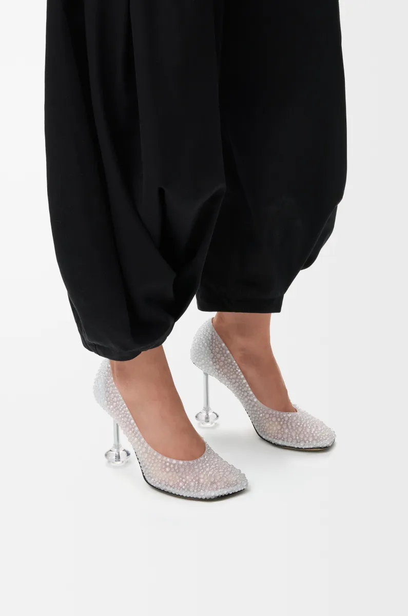 缀饰网眼 Toy 高跟鞋