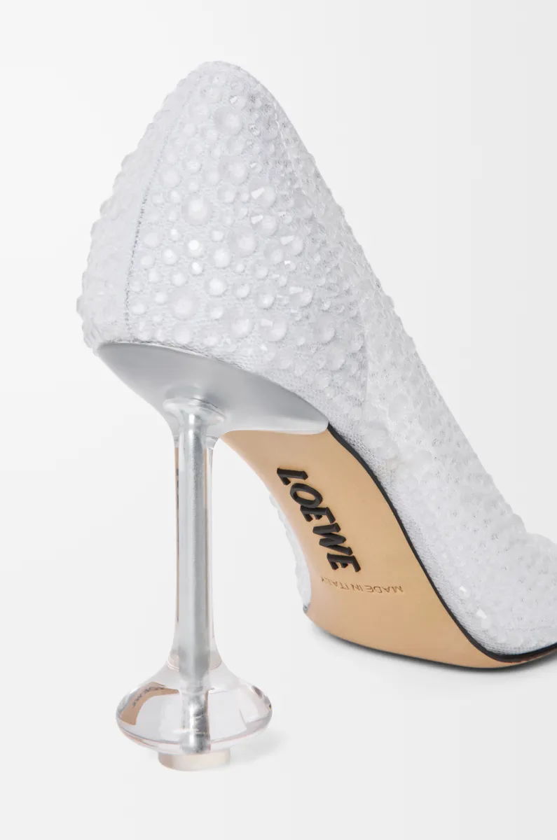 缀饰网眼 Toy 高跟鞋