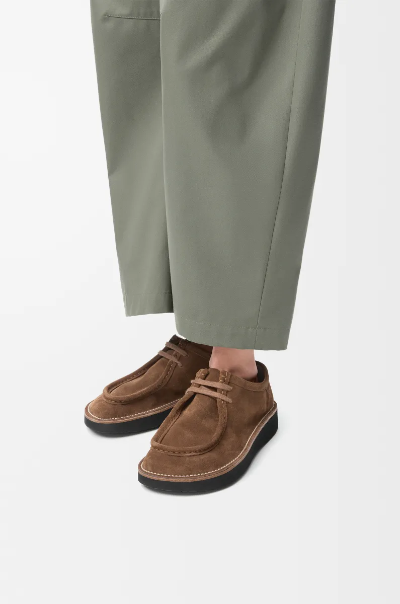 绒面牛皮革 Faro 系带鞋