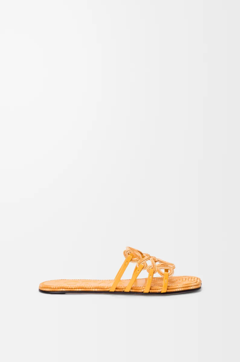 刺绣帆布 Petal Anagram 凉鞋