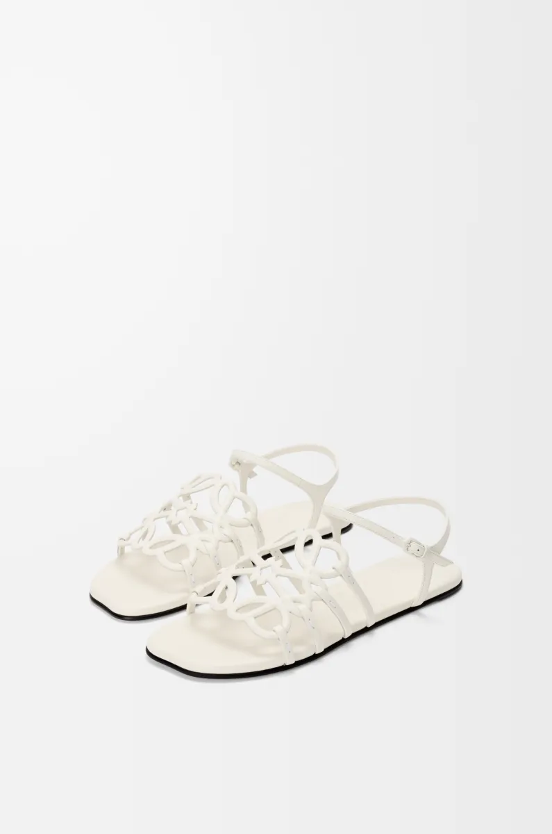 牛皮革 Petal Anagram 凉鞋