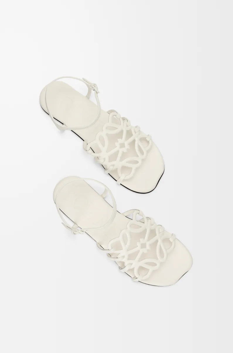 牛皮革 Petal Anagram 凉鞋