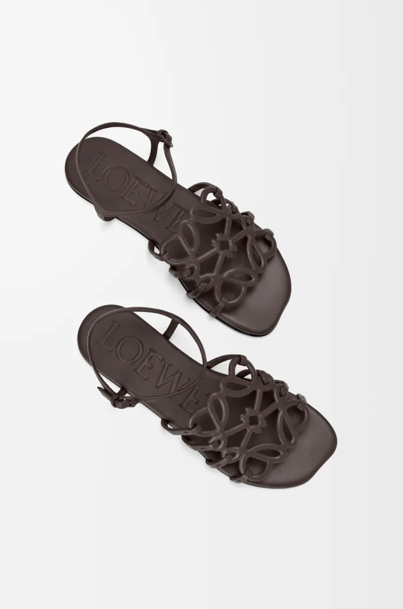 牛皮革 Petal Anagram 凉鞋