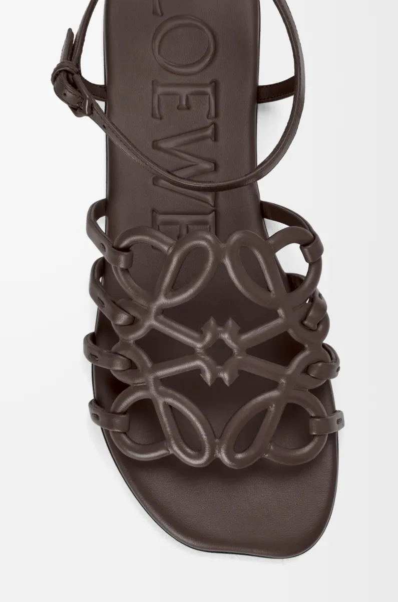 牛皮革 Petal Anagram 凉鞋