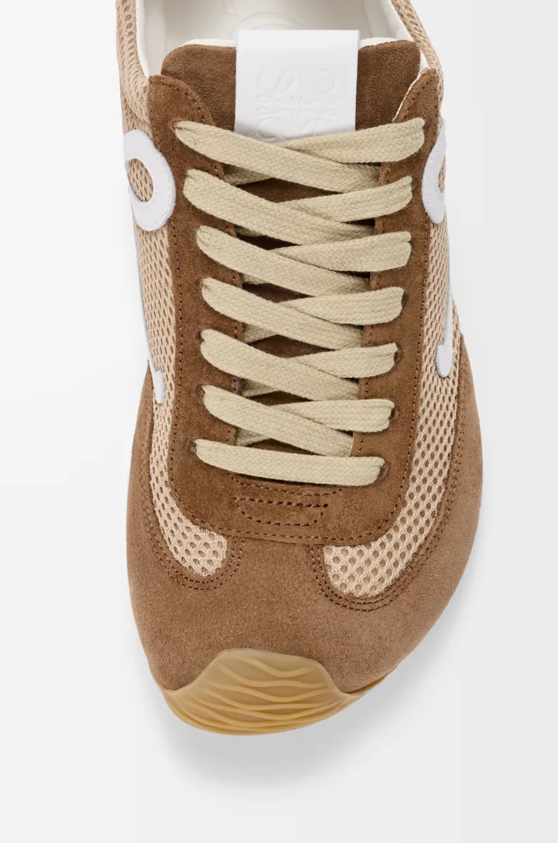 Ballet Runner 2.0 in suede and mesh