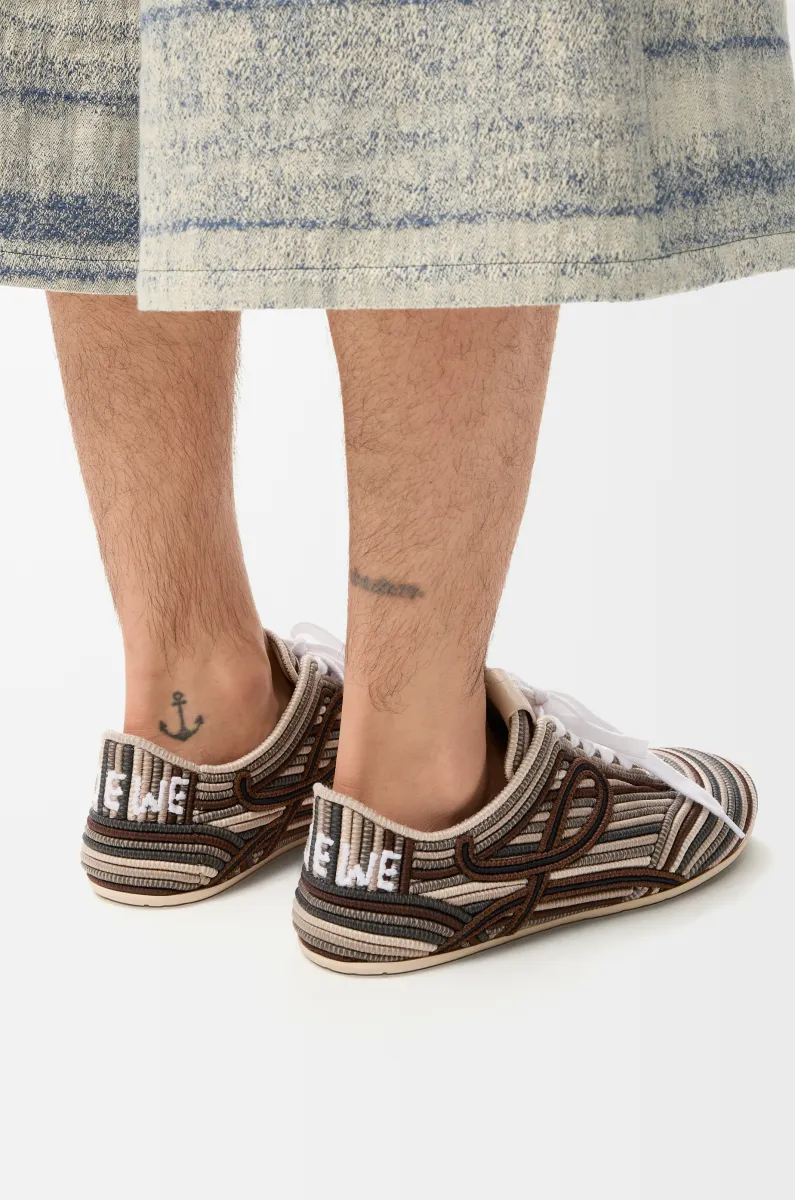 刺绣帆布 Yago 男士运动鞋