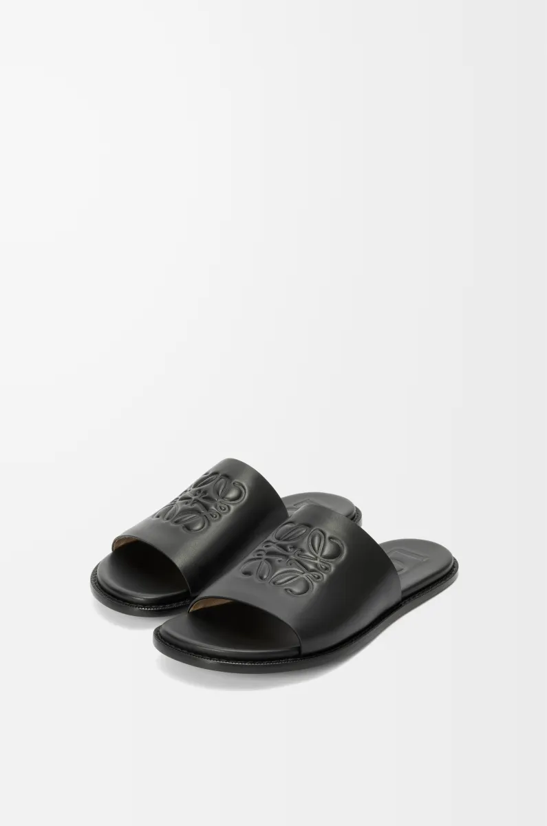 柔软牛皮革 Flex Anagram 凉鞋