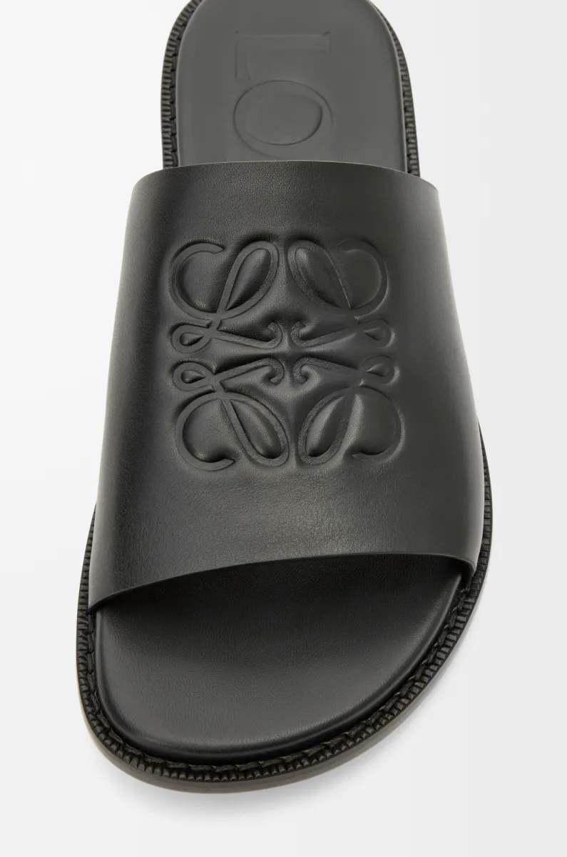 柔软牛皮革 Flex Anagram 凉鞋