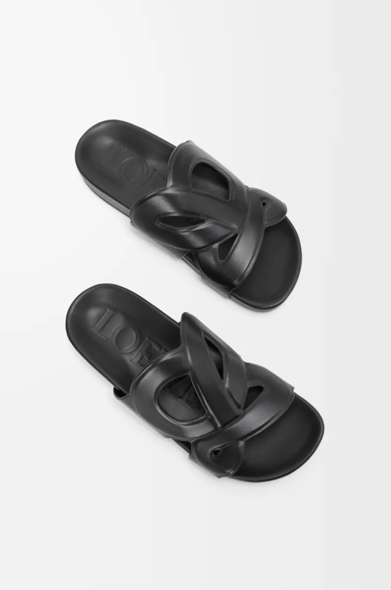 植鞣牛皮革 Ease Monogram 凉鞋