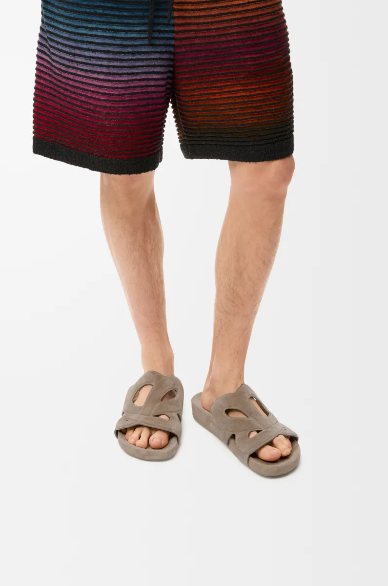 绒面革 Ease Monogram 凉鞋