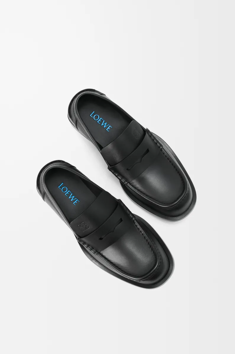 Bobine loafer in shiny calfskin