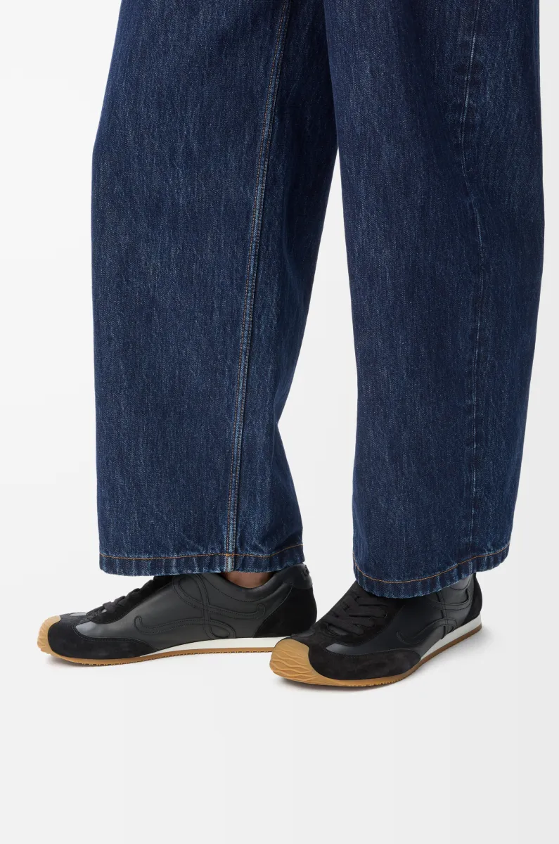 柔软牛皮革 Ballet Runner 2.0 男士运动鞋