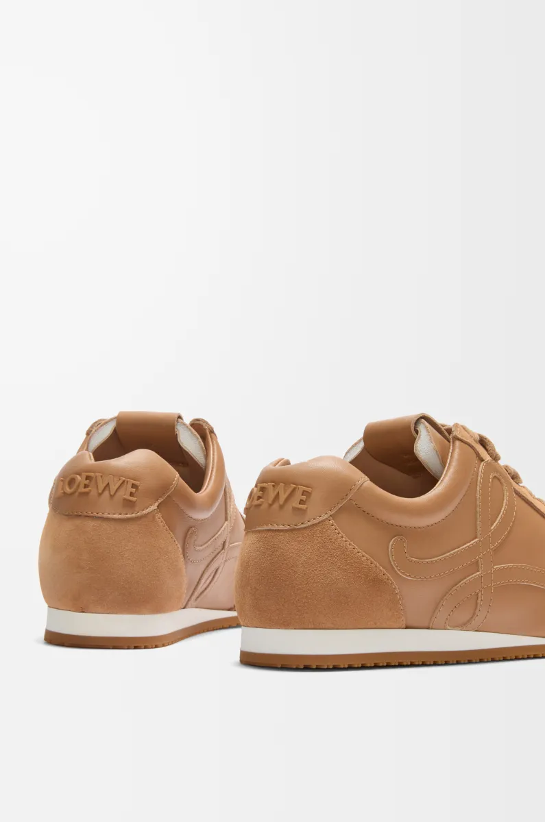 柔软牛皮革 Ballet Runner 2.0 男士运动鞋