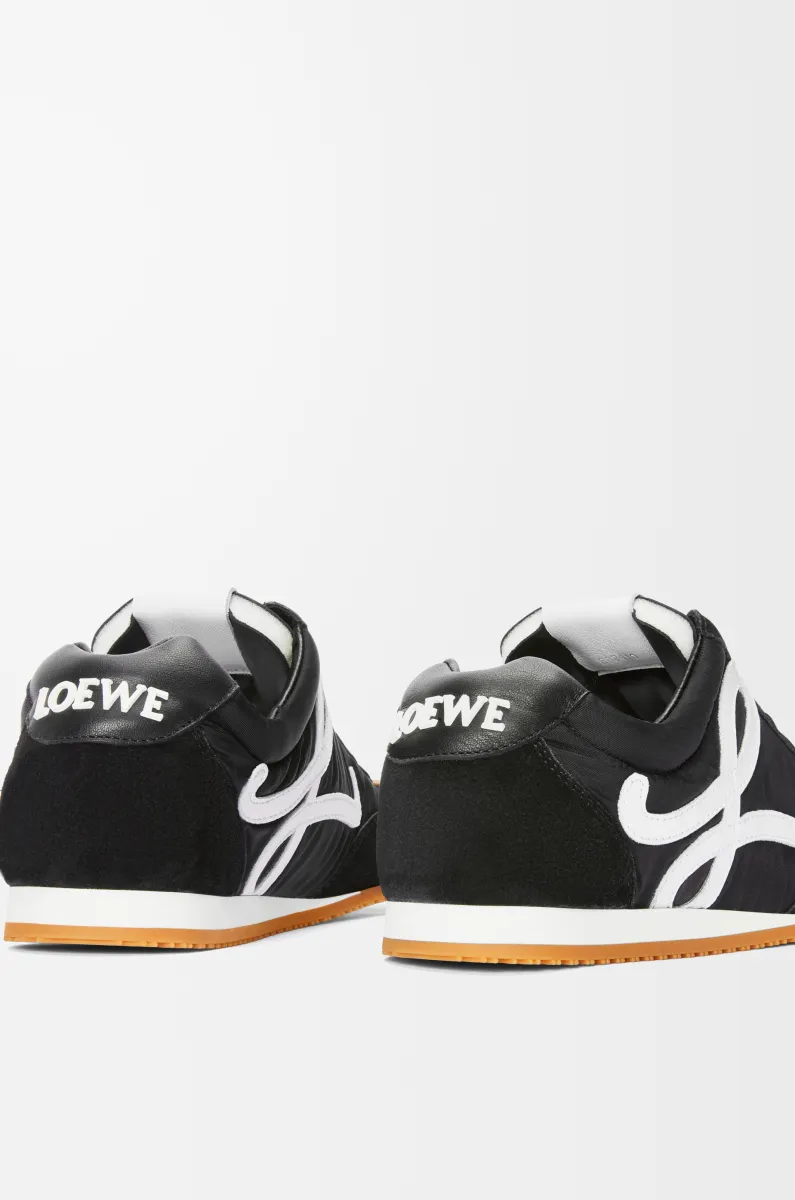 尼龙和牛皮革 Ballet Runner 2.0 男士运动鞋