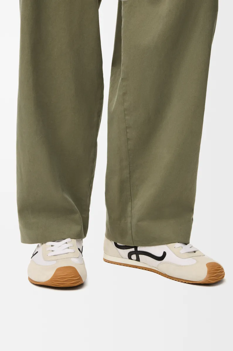 尼龙和牛皮革 Ballet Runner 2.0 男士运动鞋