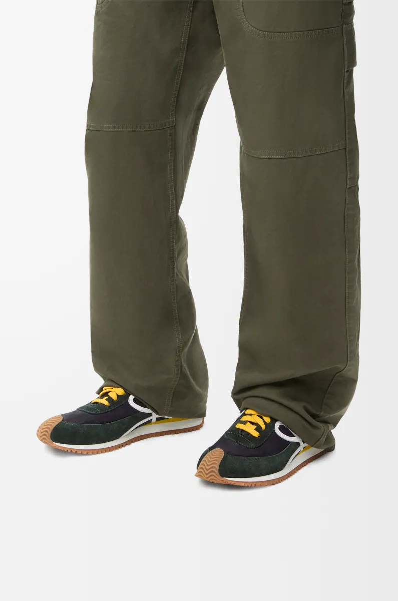 尼龙和绒面革流畅男士运动鞋 2.0