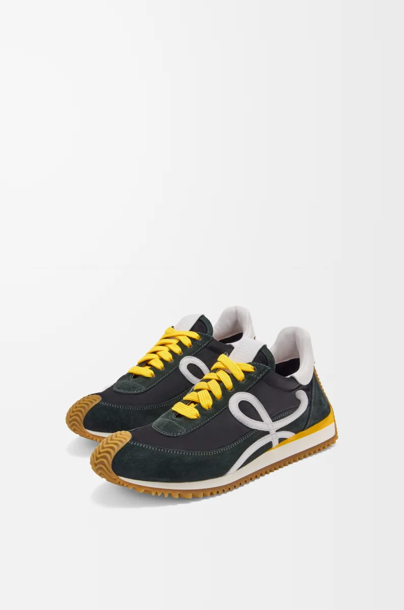 尼龙和绒面革流畅男士运动鞋 2.0