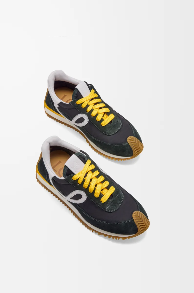 尼龙和绒面革流畅男士运动鞋 2.0