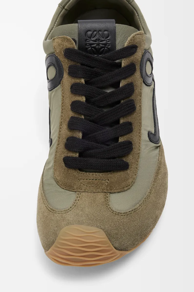 尼龙和牛皮革 Ballet Runner 2.0 男士运动鞋