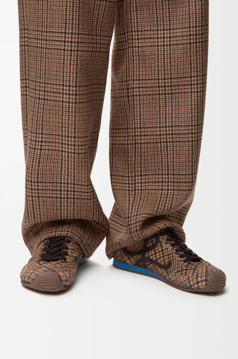 印花绒面革 Ballet Runner 2.0 男士运动鞋