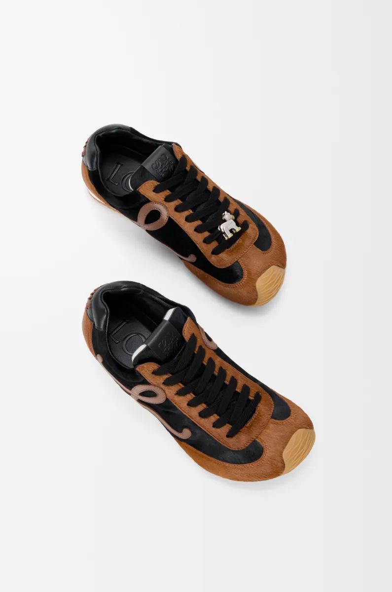 毛茸牛皮革 Ballet Runner 2.0 男士运动鞋