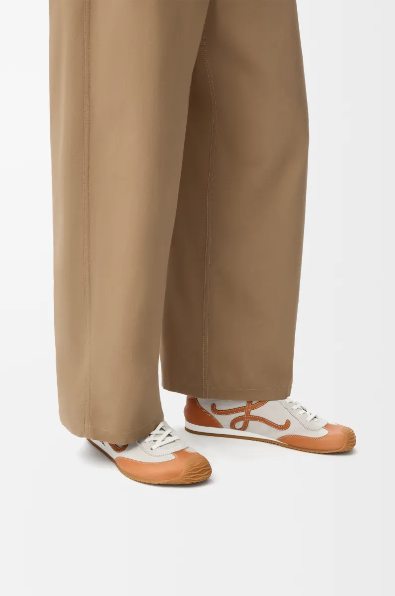 鹿皮革和植鞣牛皮革 Ballet Runner 2.0 男士运动鞋