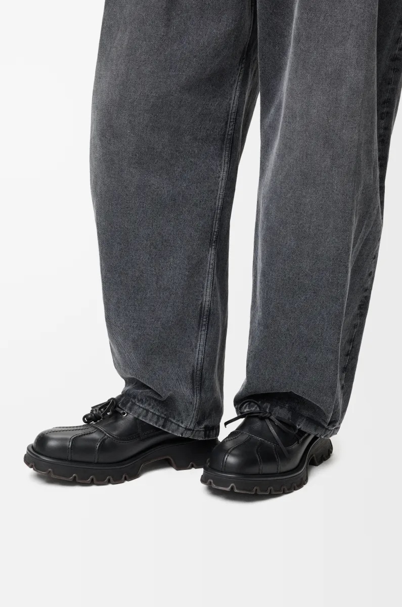 牛皮革和植鞣牛皮革 Bobby 德比鞋