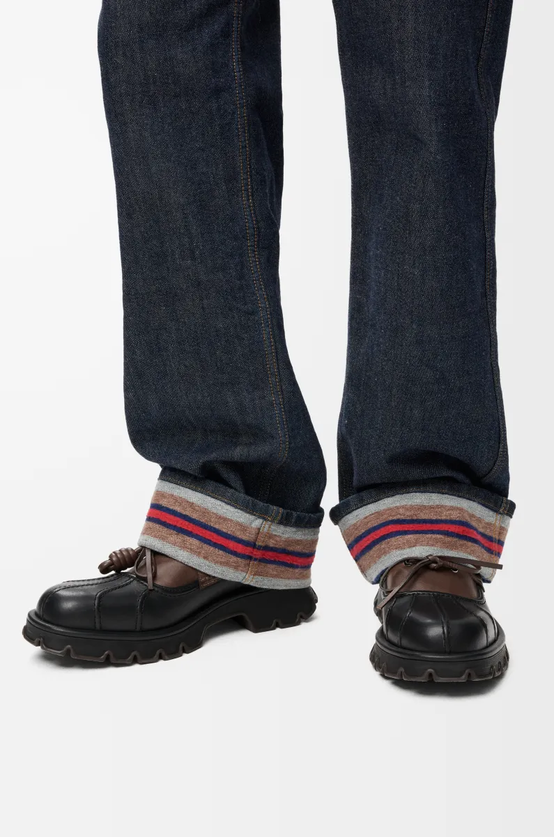 牛皮革和植鞣牛皮革 Bobby 德比鞋