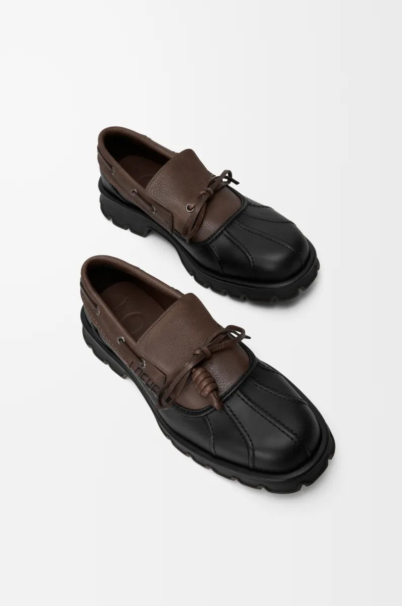 牛皮革和植鞣牛皮革 Bobby 德比鞋