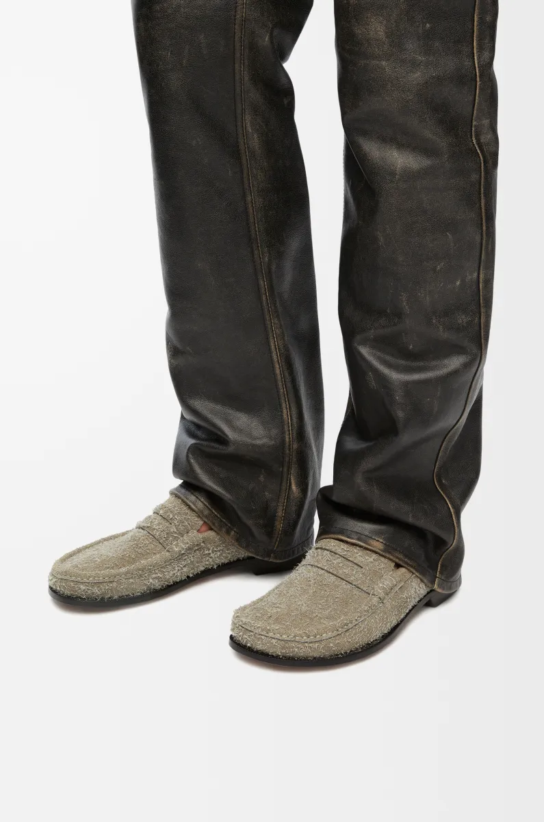 磨砂绒面革 Campo 乐福鞋