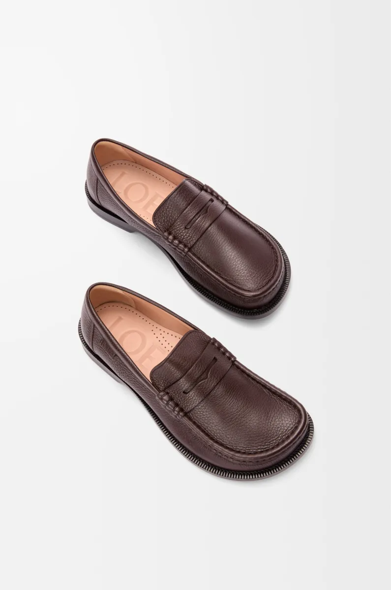 鹿皮革 Campo 乐福鞋