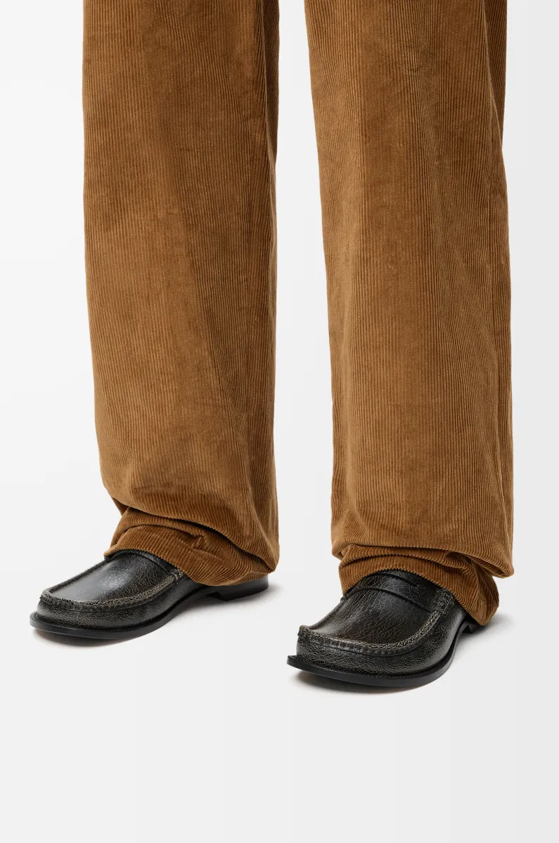 裂纹牛皮革 Campo 乐福鞋