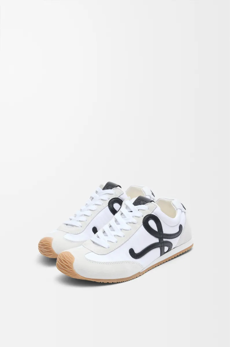 尼龙和牛皮革 Ballet Runner 2.0 男士运动鞋