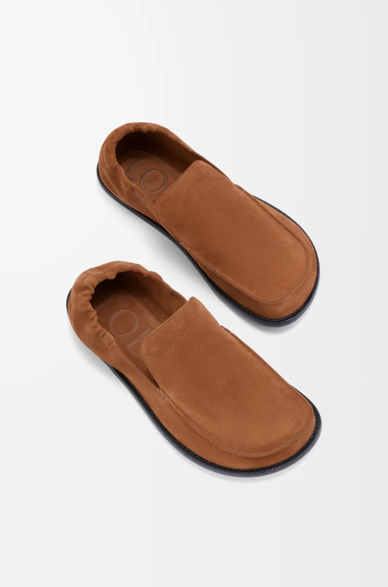 绒面革 Flex 乐福鞋