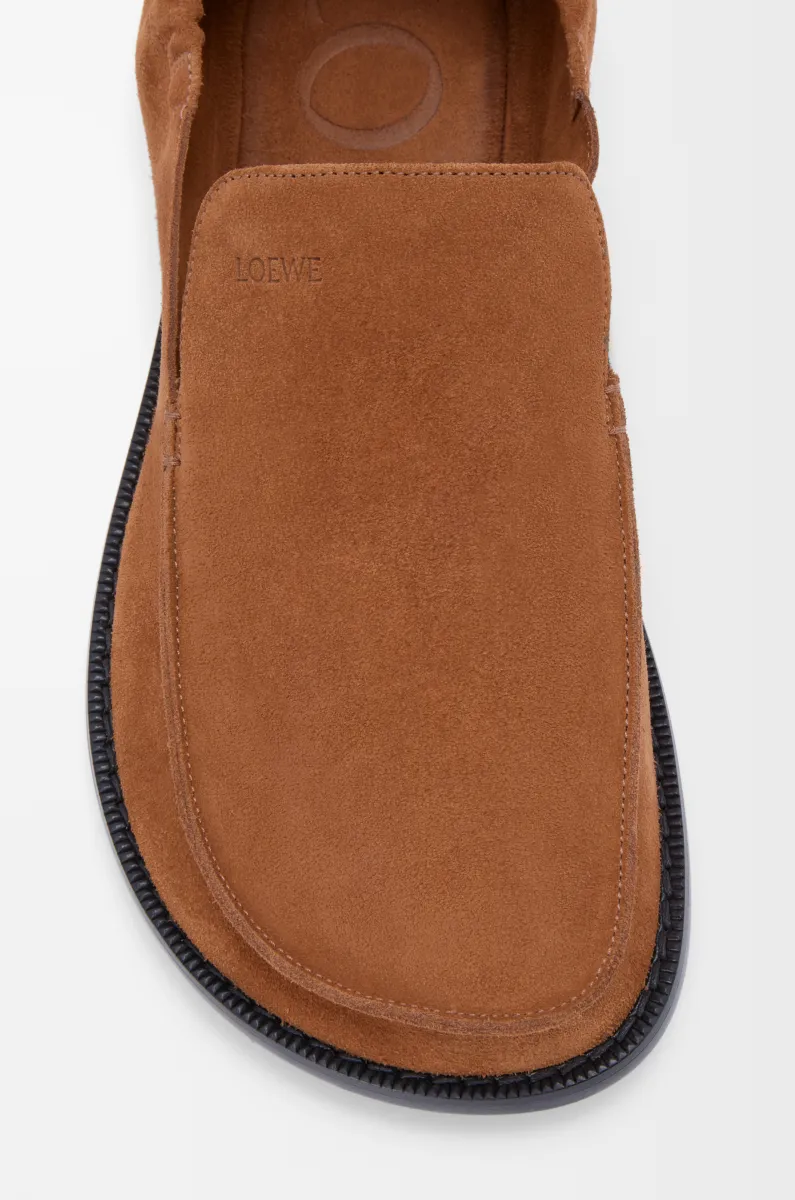 绒面革 Flex 乐福鞋