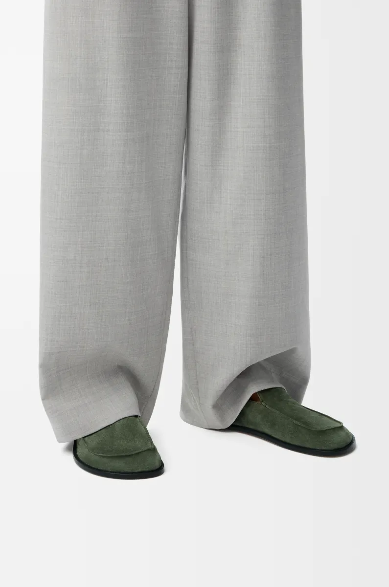 绒面革 Flex 乐福鞋