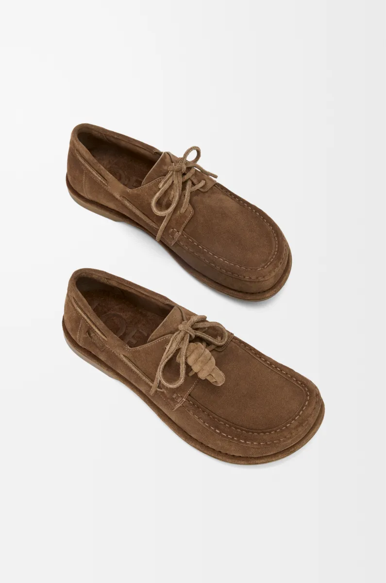 绒面牛皮革 Campo 船鞋