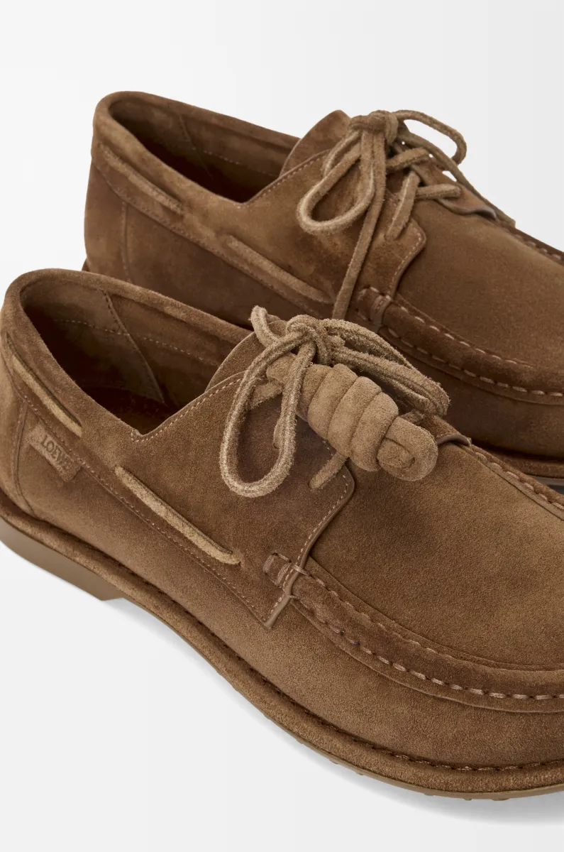 绒面牛皮革 Campo 船鞋