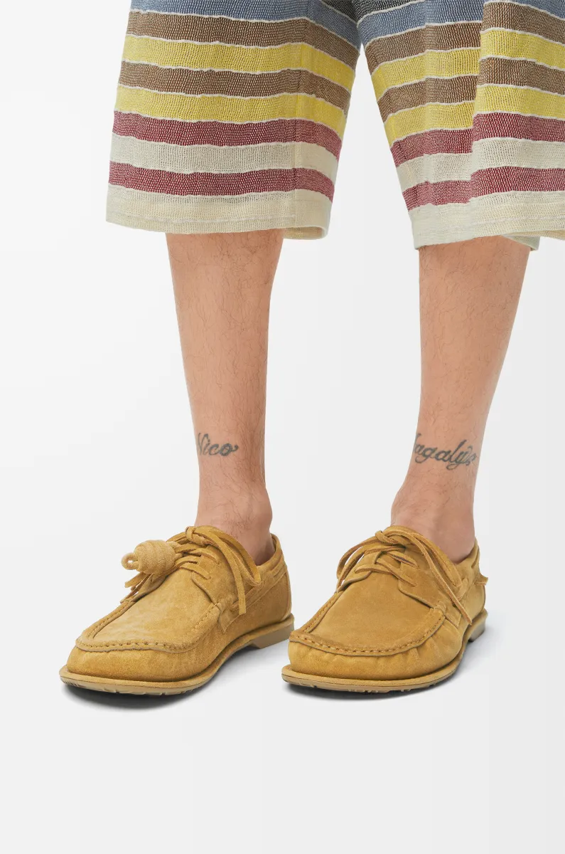 绒面牛皮革 Campo 船鞋