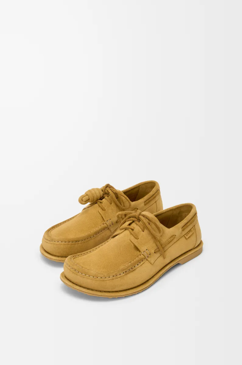 绒面牛皮革 Campo 船鞋