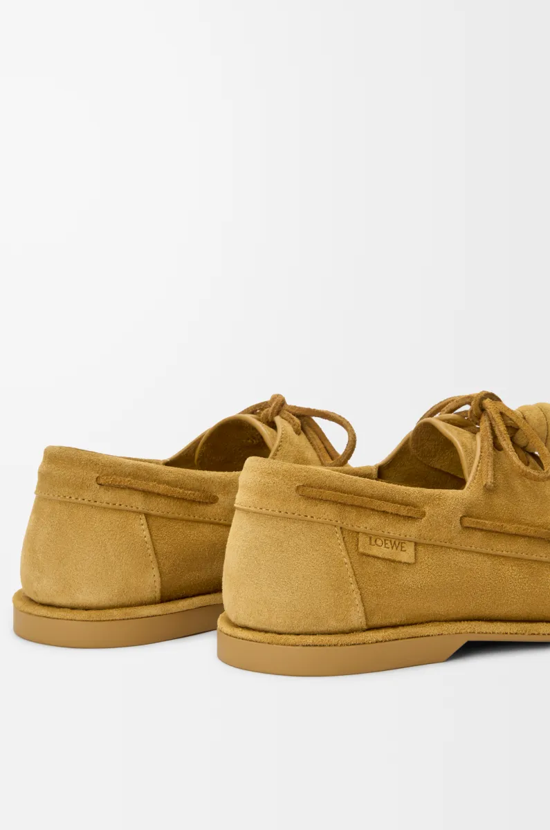 绒面牛皮革 Campo 船鞋