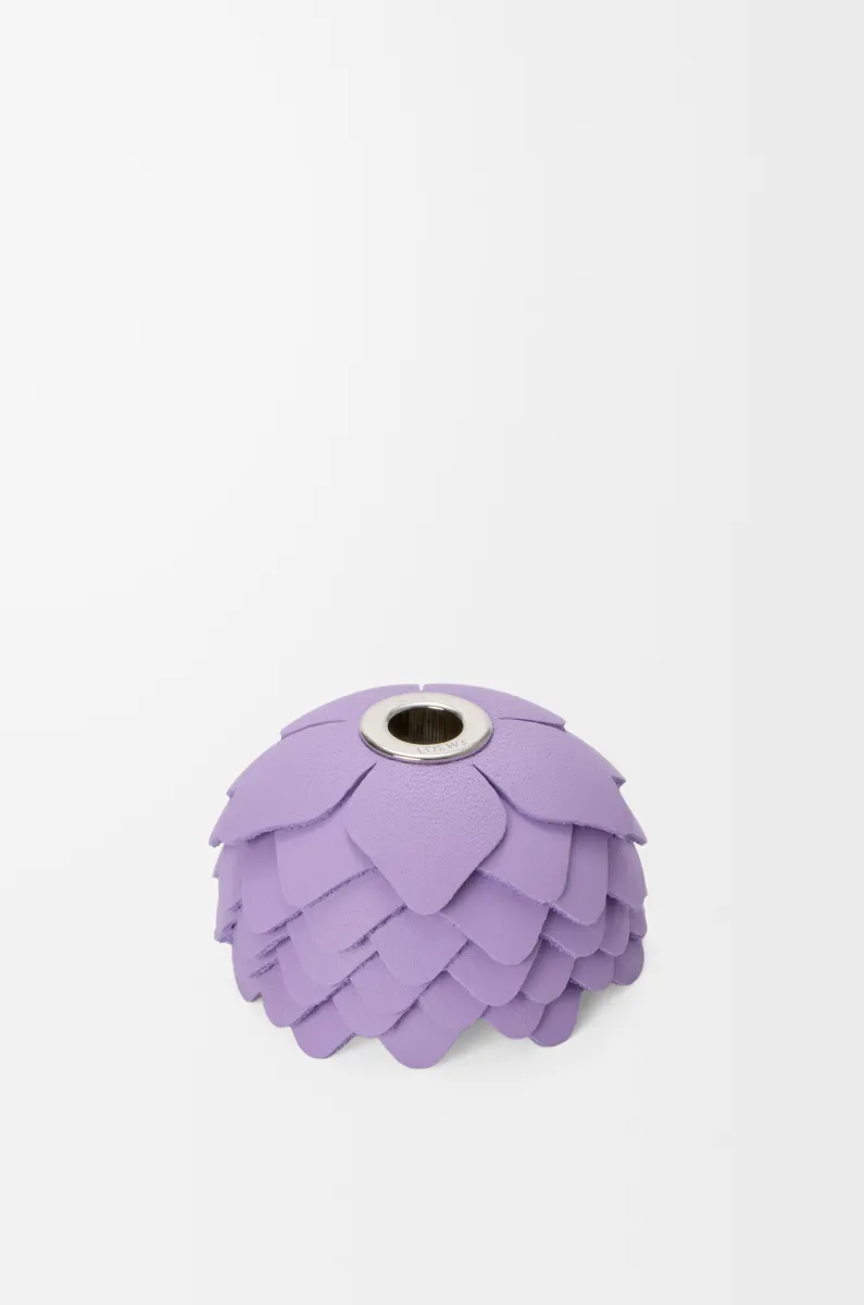 小号牛皮革花卉挂饰