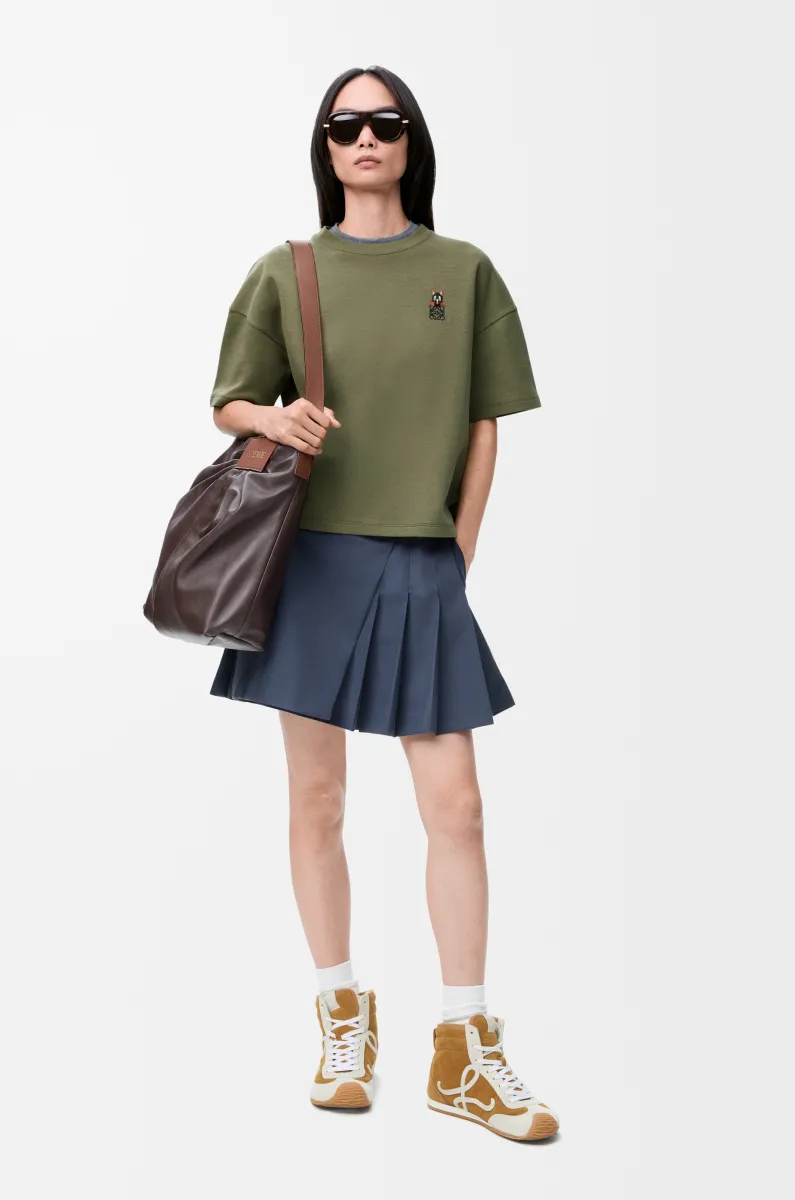 棉质混纺常规版型 T 恤